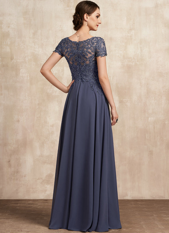 Robe Trapèze Satinée Étoilée - gallery 1