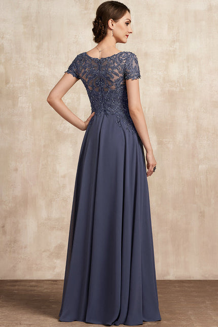 Robe Trapèze Satinée Étoilée - gallery 1