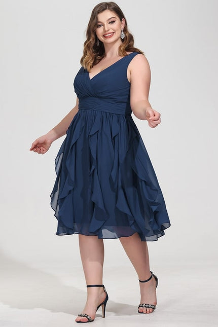 Robe Trapèze Émeraude Volante - gallery 8