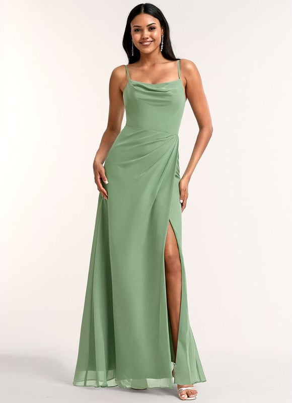 Robe Trapèze Flottante Olive