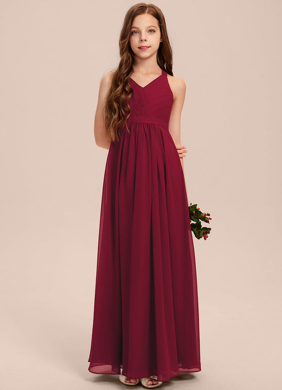 Robe Trapèze Vert Doux Éclat - gallery 1