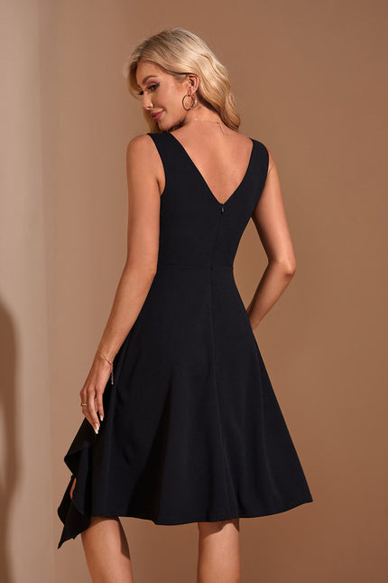 Robe Trapèze Asymétrique - gallery 1