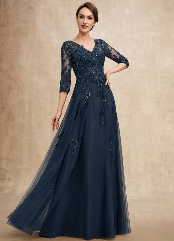 Robe Trapèze Élégance Tulle Cristal - gallery 5