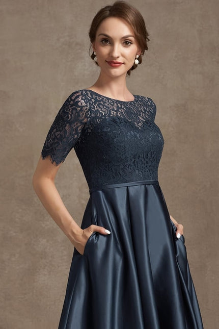 Robe Trapèze Éclat Nocturne - gallery 2