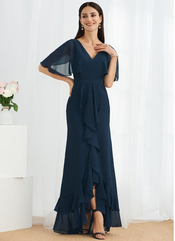 Robe Trapèze Aérienne Vert Pâle