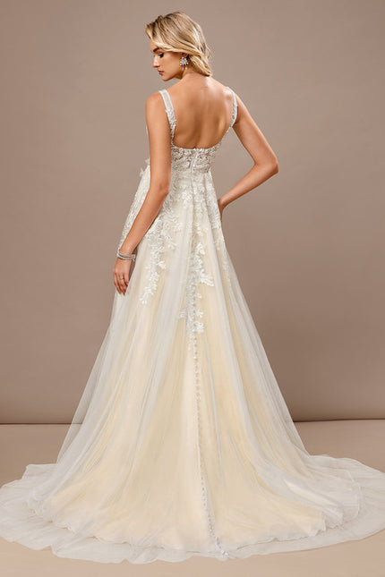 Robe Trapèze Tulle Élégante - gallery 5