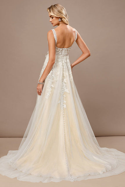 Robe Trapèze Tulle Élégante - gallery 5