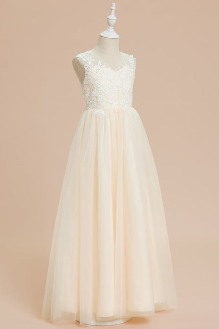 Robe Trapèze Crémeuse Enchantée - gallery 3