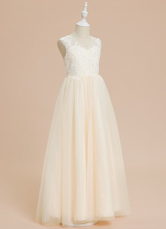 Robe Trapèze Crémeuse Enchantée - gallery 3