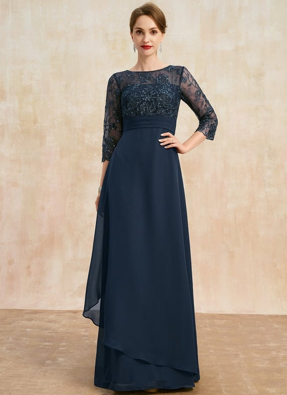 Robe Trapèze Éclatante Opulence