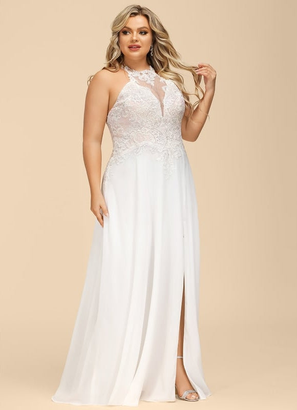 Robe Trapèze Silhouette De Saphir - gallery 8
