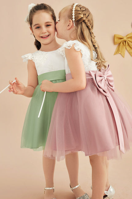 Robe Trapèze Élégance Rosée Enchantée - gallery 3