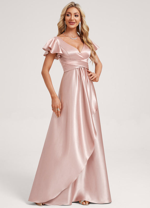 Robe Trapeze Demoiselle D Honneur - gallery 2
