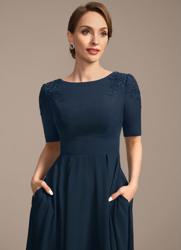 Robe Trapèze Murmure Sombre - gallery 1