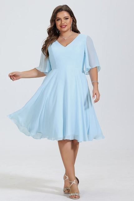 Robe Trapèze Drapé Élégant Chic - gallery 5