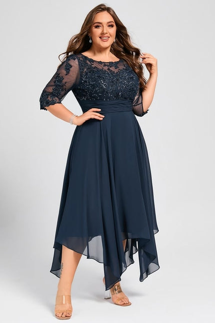 Robe Trapèze Nuit Envoûtante - gallery 7