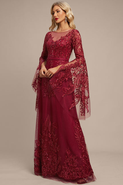 Robe Trapeze Rouge Femme - gallery 1