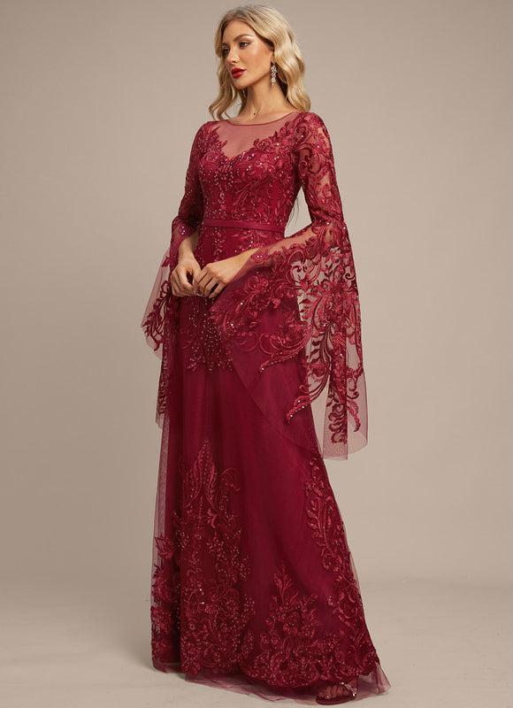 Robe Trapeze Rouge Femme - gallery 1