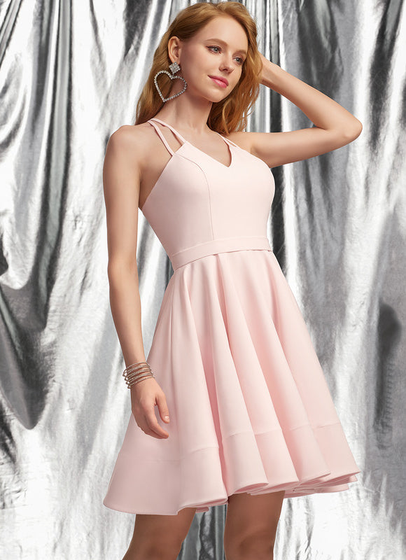 Robe Trapèze Rêve De Rose - gallery 3