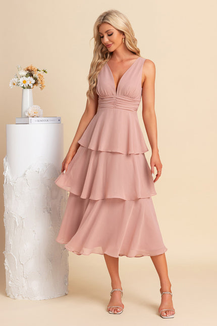Robe Trapèze Chic Olivâtre - gallery 6