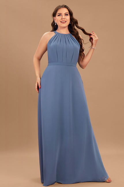 Robe Trapèze Élégance Aquatique - gallery 7
