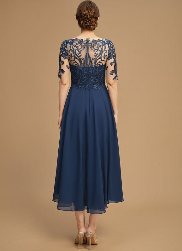 Robe Trapèze Étoile Nocturne - gallery 2