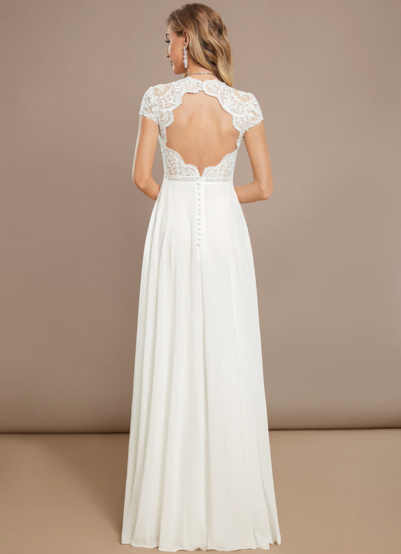 Robe Trapèze Éblouissante Aérienne - gallery 5
