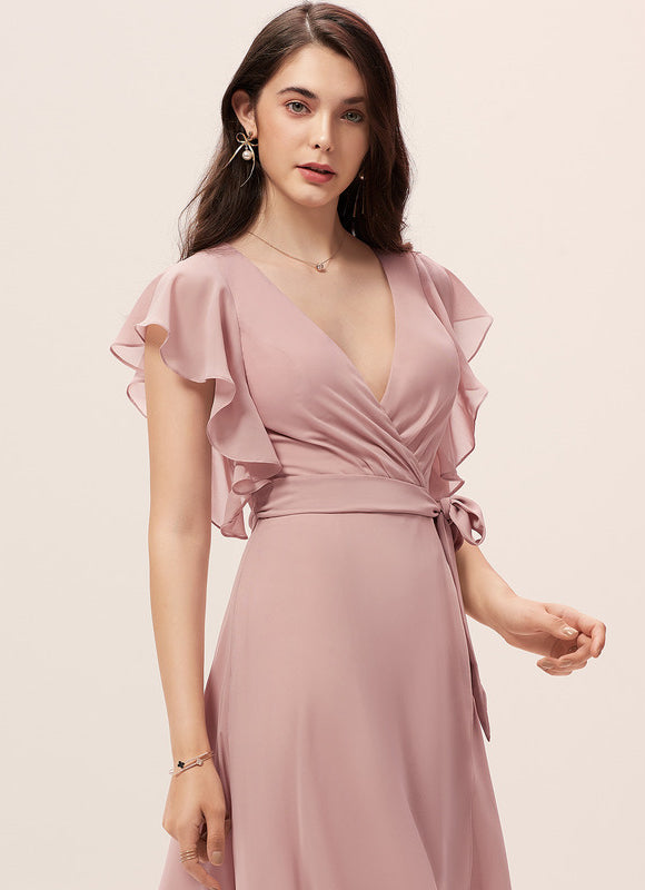 Robe Trapèze Fluide Asymétrique - gallery 1