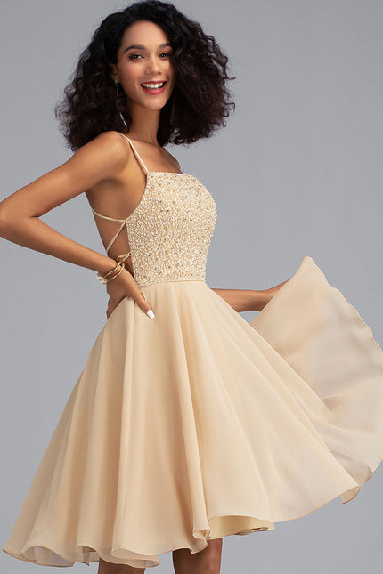 Robe Trapèze Éclat De Sable