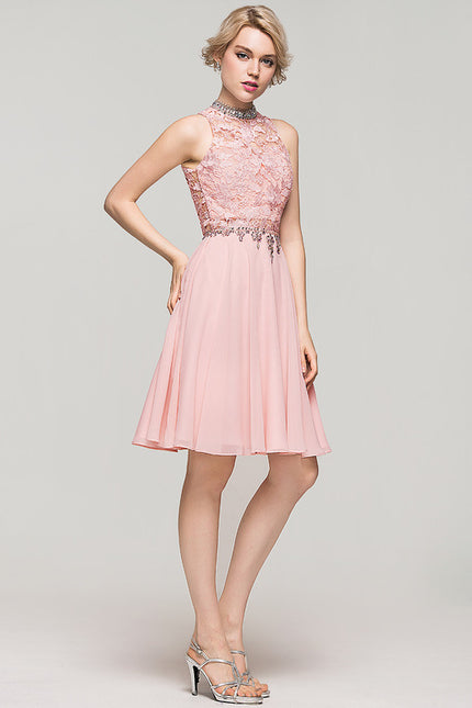 Robe Trapèze Lueur De Lavande - gallery 6