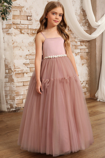 Robe Trapèze Rosée Élégante - gallery 8