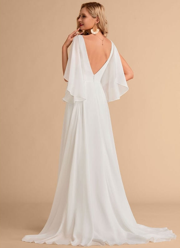 Robe Trapèze Vague Éthérée - gallery 3