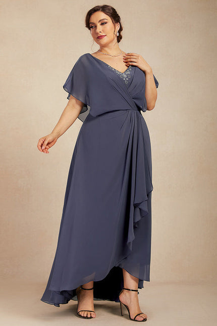 Robe Trapèze Sérénité Plissée - gallery 7