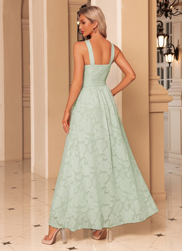 Robe Trapèze Aube Verte - gallery 5
