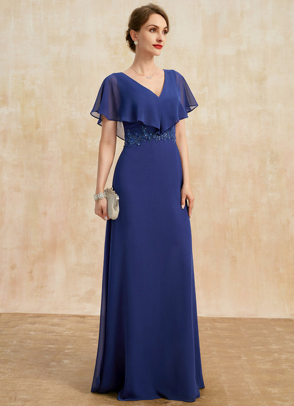 Robe Trapèze Perle Flottante - gallery 3