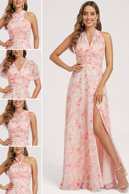 Robe Trapèze Fluide Bordeaux