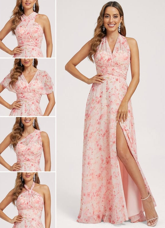 Robe Trapèze Fluide Bordeaux