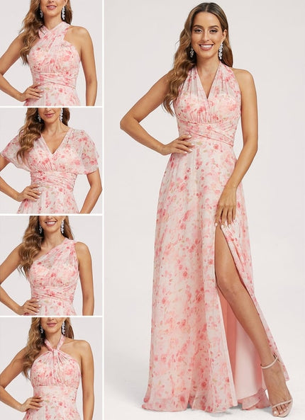 Robe Trapèze Fluide Bordeaux