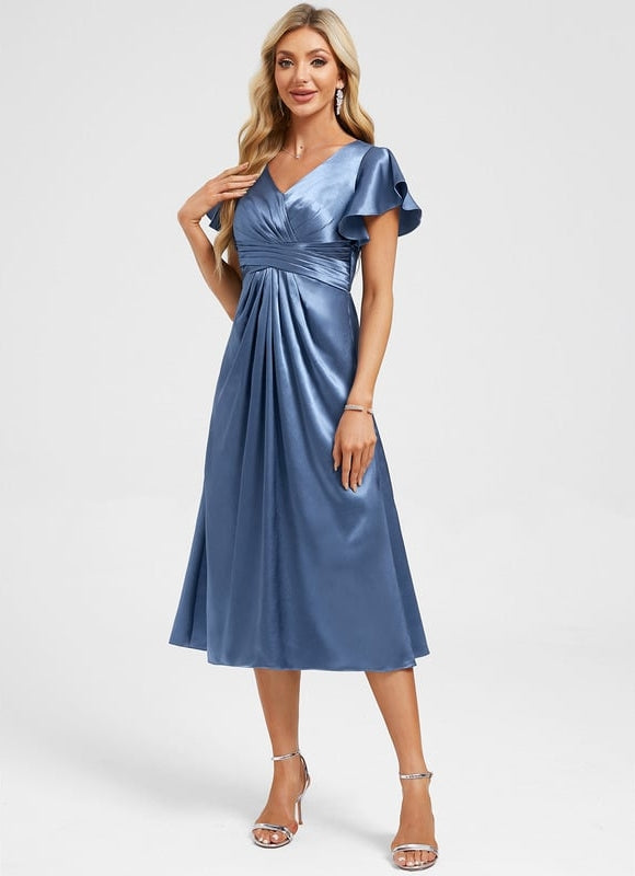 Robe Trapèze Élégance Océanique