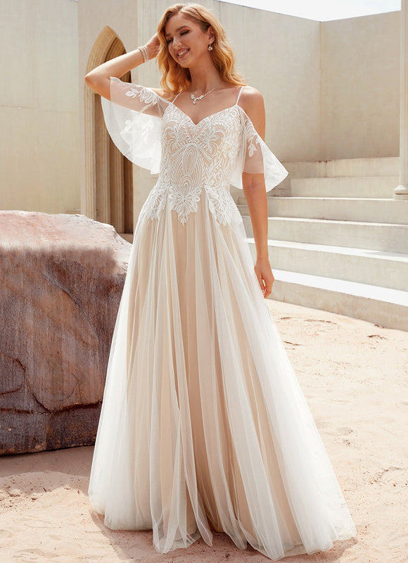 Robe Trapèze Éthérée Tulle - gallery 4