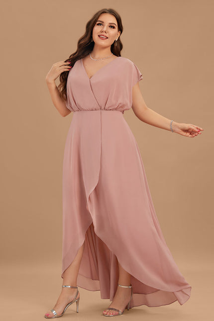 Robe Trapèze Aérienne Vert Pâle - gallery 4