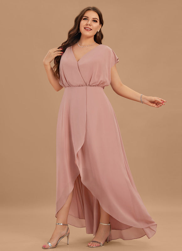 Robe Trapèze Aérienne Vert Pâle - gallery 4