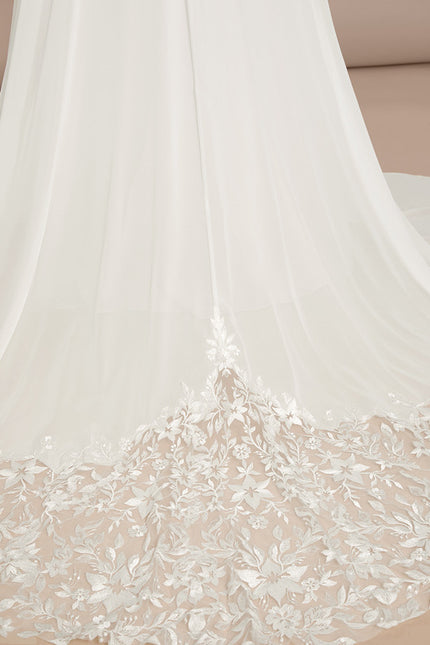 Robe Trapèze Élégance Tulle Couture - gallery 7