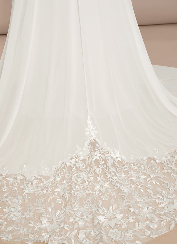 Robe Trapèze Élégance Tulle Couture - gallery 7