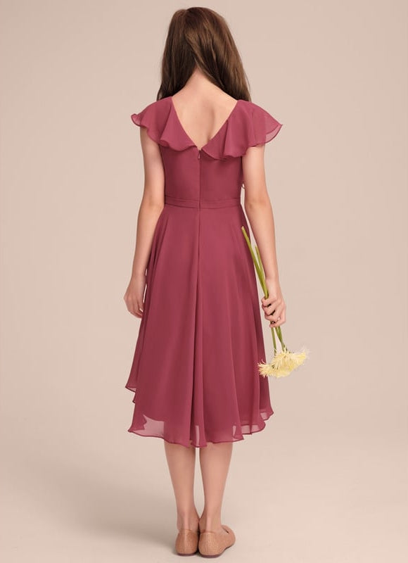 Robe Trapèze Brise De Menthe - gallery 4