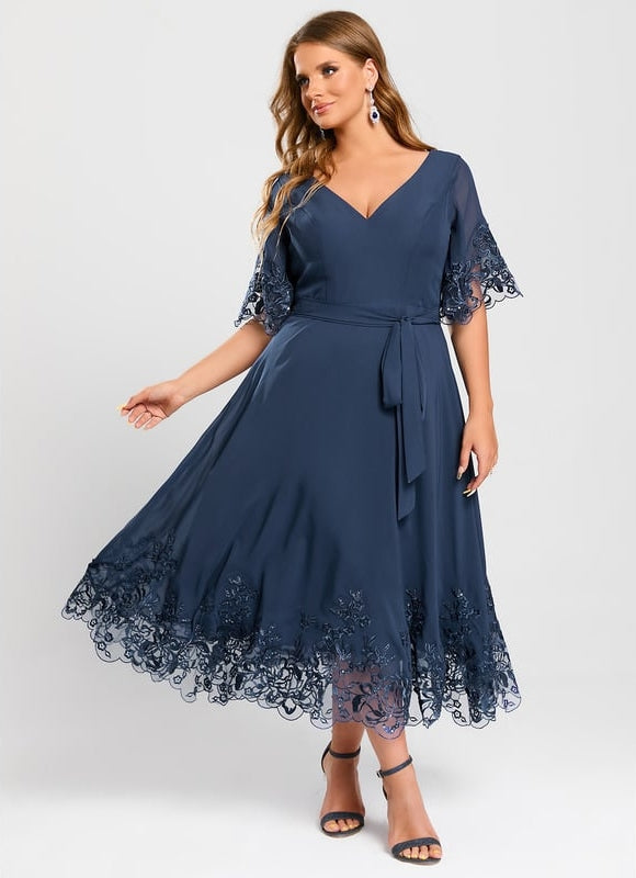 Robe Trapèze Danse Étoilée - gallery 8