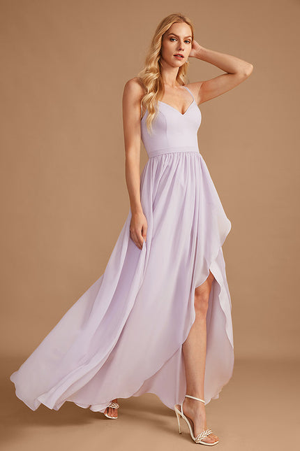 Robe Trapèze Fluide Asymétrique - gallery 3
