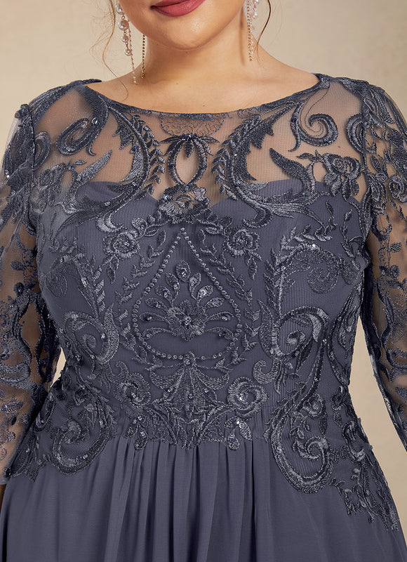 Robe Trapèze Raffinement Éthéré - gallery 7