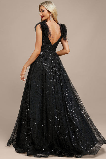 Robe Trapèze Sombre Chic - gallery 7