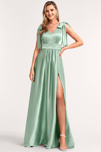 Robe Trapèze Élégance Satinée - gallery 2